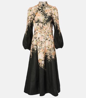 Midikleid aus Leinen | Zimmermann
