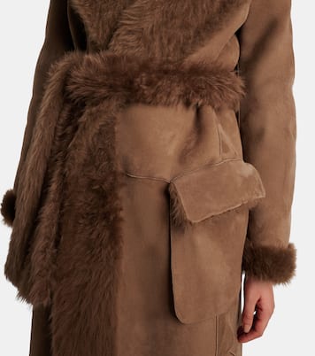 Wilmer reversible shearling coat | Ralph Lauren Collection