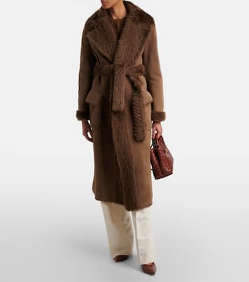 Wilmer reversible shearling coat | Ralph Lauren Collection