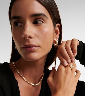 Boucles d'oreilles Zoe en or 18 ct et diamants | Anita Ko
