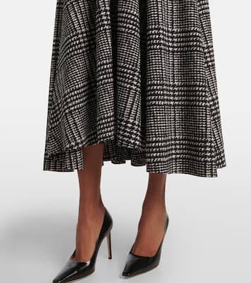 Belted jersey midi dress | Norma Kamali