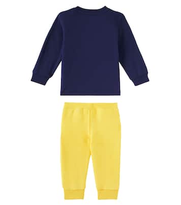 Baby Polo Bear top and sweatpants set | Polo Ralph Lauren Kids