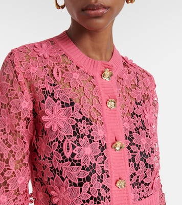 Cardigan brodé | Monique Lhuillier