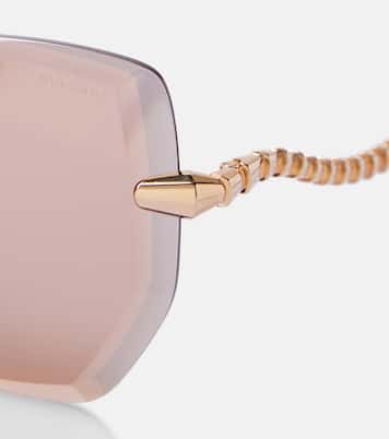 Serpenti Viper oversized sunglasses | Bvlgari