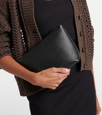 Pochette Small in pelle | Brunello Cucinelli