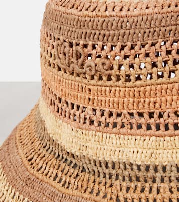 Chapeau bob Sunset en raphia | Chloé