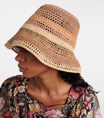 Chapeau bob Sunset en raphia | Chloé