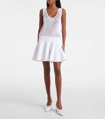 Abito corto a pieghe | Alaïa