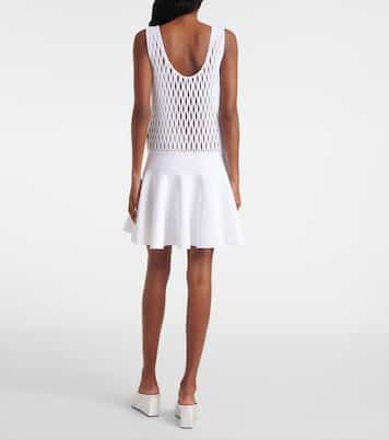Abito corto a pieghe | Alaïa