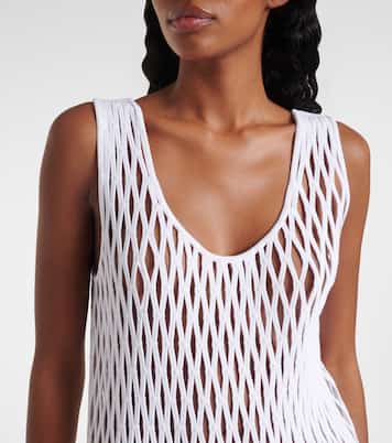 Abito corto a pieghe | Alaïa
