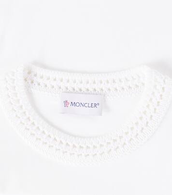 T-shirt en coton à crochet | Moncler Enfant