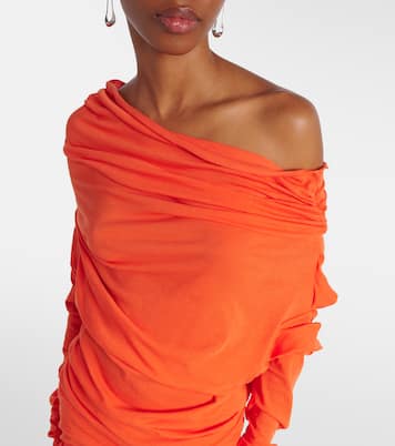 Top monospalla Bound in misto cotone | Entire Studios