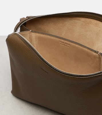 Nu Twin Small leather shoulder bag | The Row