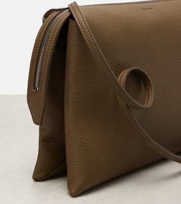Nu Twin Small leather shoulder bag | The Row