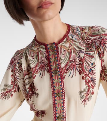 Abito chemisier con stampa paisley | Etro