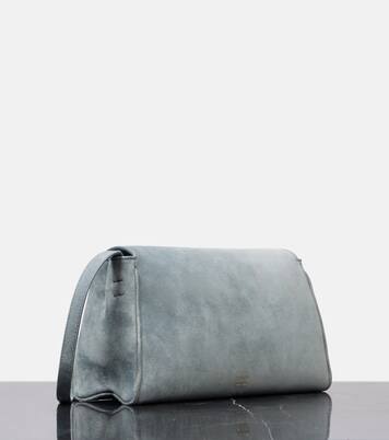 Audrey suede crossbody bag | Khaite