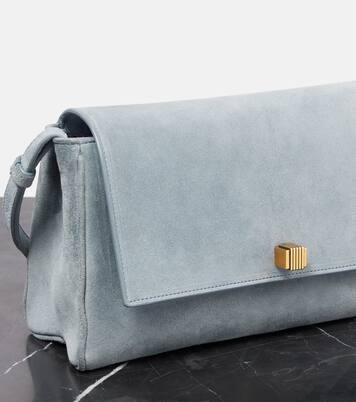 Audrey suede crossbody bag | Khaite