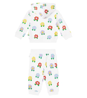 Baby Jogginganzug Flowers aus Baumwolle | Stella McCartney Kids