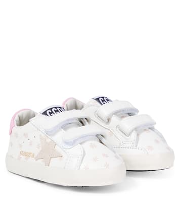 Baby Sneakers May School aus Leder | Golden Goose Kids