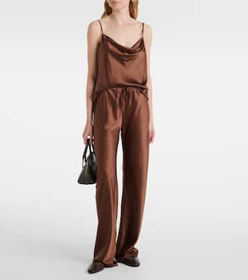 Sola silk-blend camisole | Veronica Beard