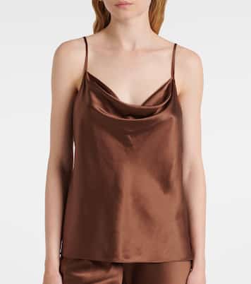 Sola silk-blend camisole | Veronica Beard