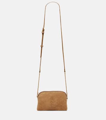 Bolso cruzado Gaby de ante acolchado | Saint Laurent