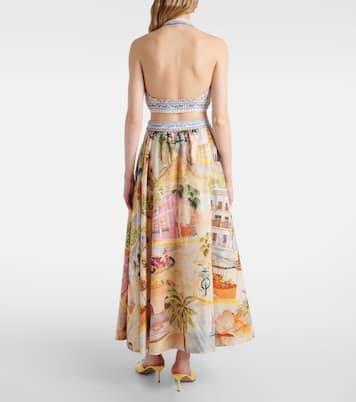 Top in cotone con stampa | Farm Rio
