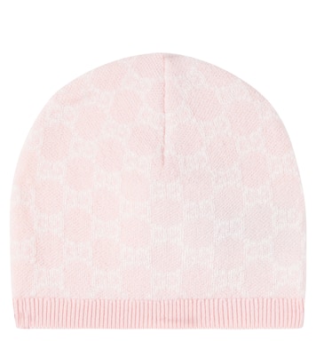 Baby ribbed-knit wool beanie | Gucci Kids