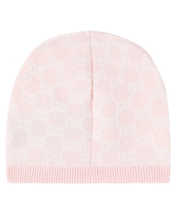Baby ribbed-knit wool beanie | Gucci Kids
