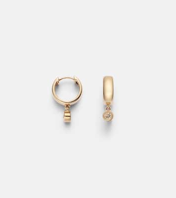 Orecchini in oro 14kt con diamanti | Roxanne First