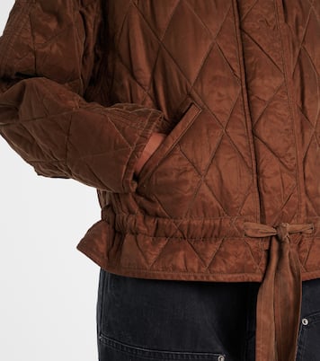 Zakiane quilted satin jacket | Marant Etoile