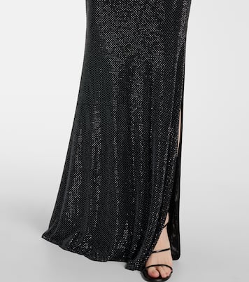Robe mit Spitze und Kristallen | Self-Portrait