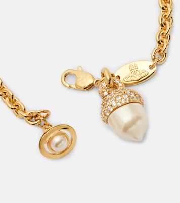 Lucille embellished chain bracelet | Vivienne Westwood