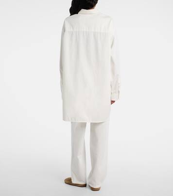 Luka cotton and cashmere shirt | The Row