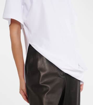 Keras asymmetric cotton-blend T-shirt | Sportmax