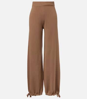 Weite Hose aus Wolle | Max Mara
