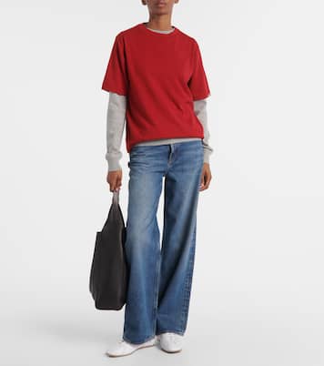T-shirt James en coton et cachemire | Extreme Cashmere