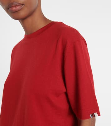 T-shirt James en coton et cachemire | Extreme Cashmere