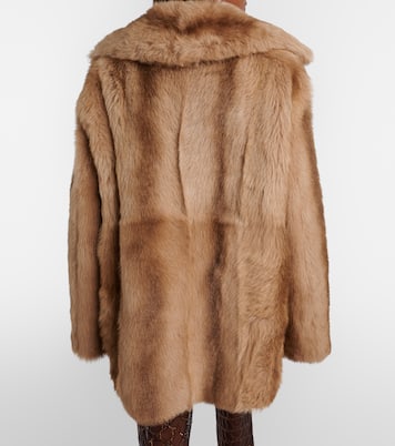 Shearling peacoat | Gucci