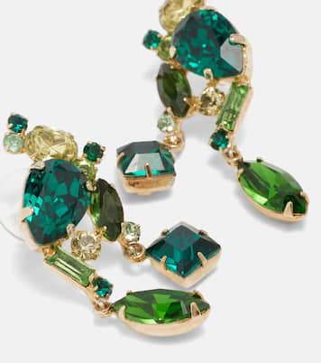 Ambra crystal-embellished drop earrings | Jennifer Behr