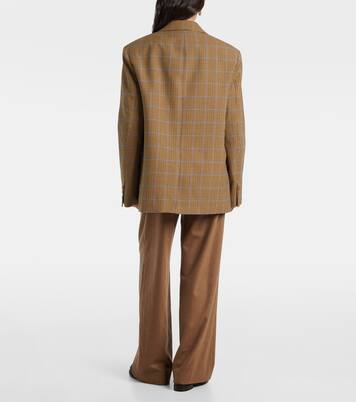 Lyra houndstooth oversized blazer | The Frankie Shop