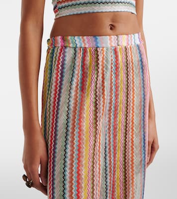 Zig Zag palazzo pants | Missoni