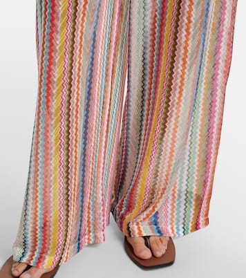 Zig Zag palazzo pants | Missoni