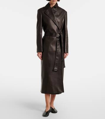 Raisa 레더 코트 | The Row