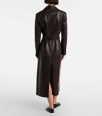 Raisa 레더 코트 | The Row