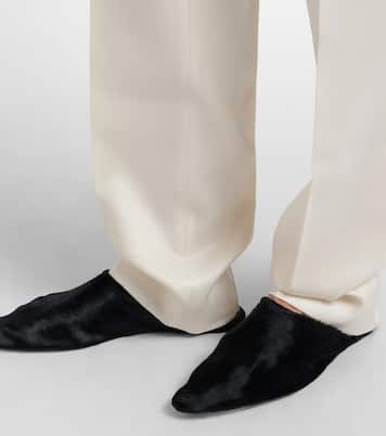 Elipse calf hair mules | Christen