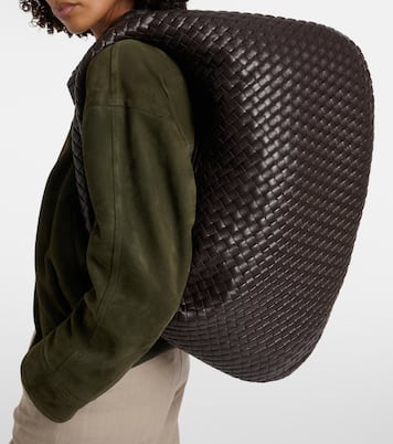Veneta Large leather shoulder bag | Bottega Veneta