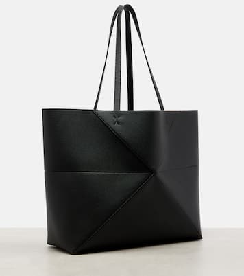 Puzzle Fold Large leather tote bag | Loewe