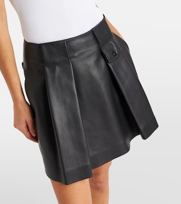 Minirock aus Leder | Loewe