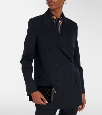 Blazer cruzado de lana | Gucci